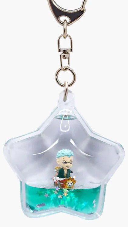 One Piece Tsunameez Zoro on Thousand Sunny 2.5-Inch Keychain、ToyWiz、kayou