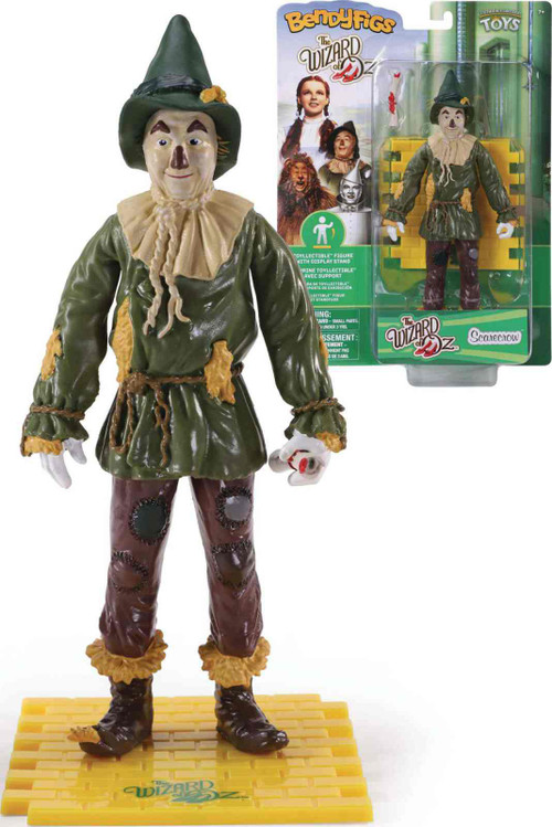Wizard of Oz Scarecrow 7-Inch Bendyfig Damaged Package、ToyWiz、kayou