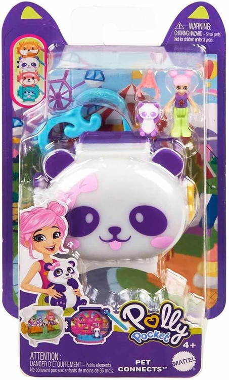 Polly Pocket Pet Connects Panda Micro Playset Damaged Package、ToyWiz、kayou
