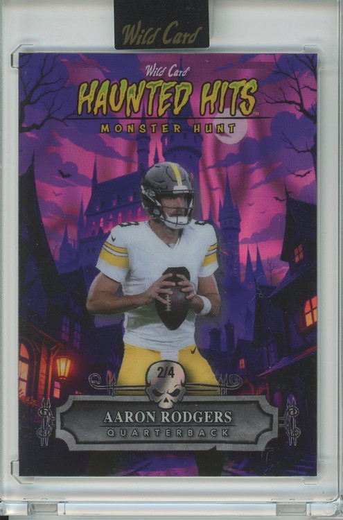 NFL 2025 Wild Card Haunted Hits 2/4 Aaron Rodgers、ToyWiz、kayou