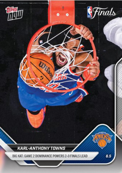 NBA New York Knicks 2025-26 NOW Basketball Karl-Anthony Towns #332 Big Game 2!、ToyWiz、kayou
