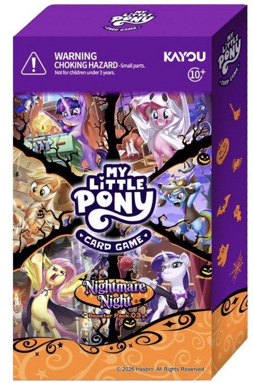 My Little Pony Trading Card Game Friendship is Eternal Nightmare Night Collector Bundle Box #03 5 Packs、ToyWiz、kayou