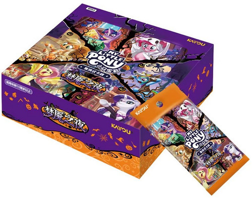 my little pony booster box Kayou Friendship Eternal Rainbow Edition 2A Pack In this release of My Little Pony Trading Card Game My Little Pony: Collectible Card