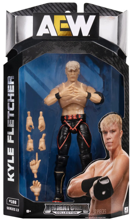 AEW All Elite Wrestling Unmatched Collection Series 13 Kyle Fletcher Action Figure、ToyWiz、kayou
