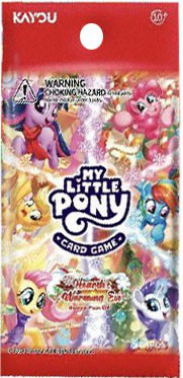 My Little Pony Trading Card Game Friendship is Eternal Hearth's Warming Eve Booster Pack #04 5 Cards (Pre-Order ships November)、ToyWiz、kayou