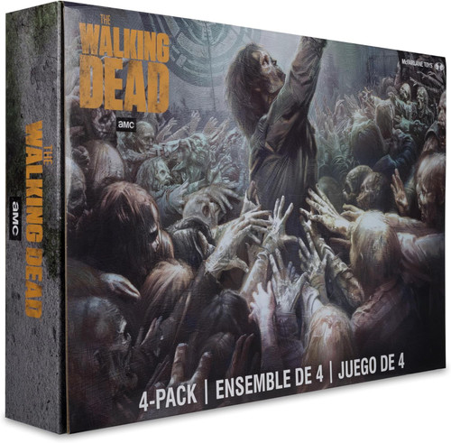 McFarlane Toys The Walking Dead Walkers Action Figure 4-Pack、ToyWiz、kayou