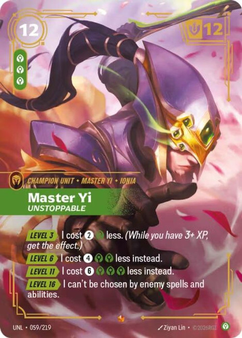 Riftbound League of Legends Trading Card Game Unleashed Single