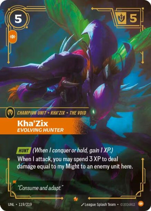 Riftbound League of Legends Trading Card Game Unleashed Single