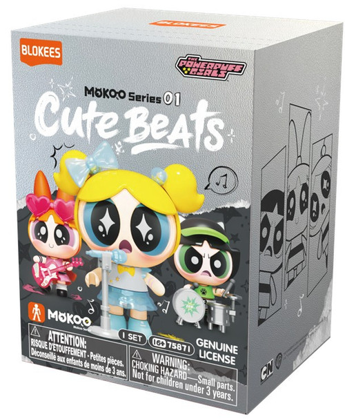 Powerpuff Girls Mokoo 01 Cute Beats Mystery Pack 1 RANDOM Character、ToyWiz、kayou