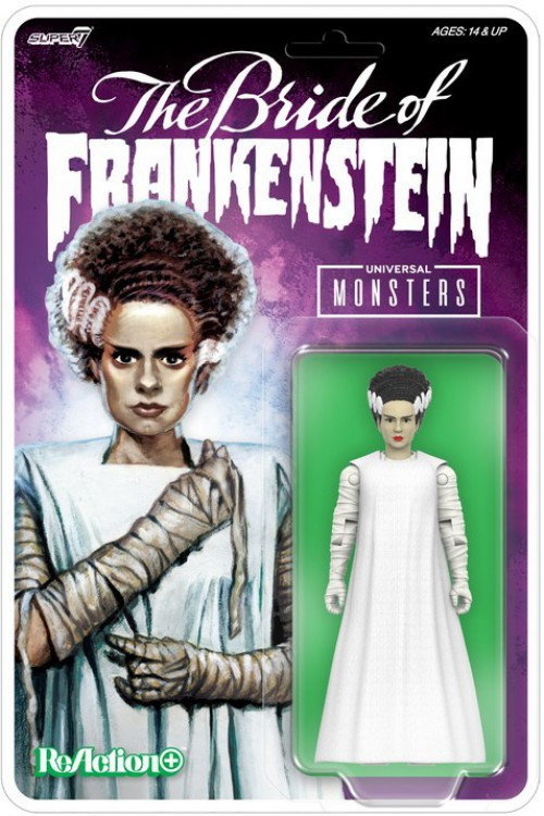 Universal Monsters ReAction+ Bride of Frankenstein Action Figure、ToyWiz、kayou