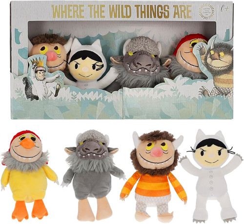 Where the Wild Things Are Max, Moishe, Tzippy & Bernard Plush Set、ToyWiz、kayou