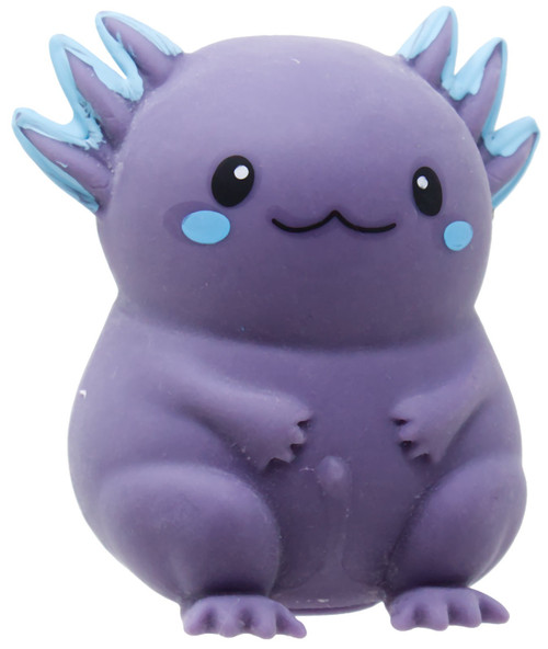Marshmallow Cuties Axolotl PURPLE 3-Inch Squeeze Toy、ToyWiz、kayou