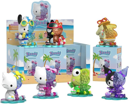 Kandy x Sanrio Sanrio Sea Breeze Series Sanrio Characters Mini Figure PVC Blind Box 6 Packs、ToyWiz、kayou