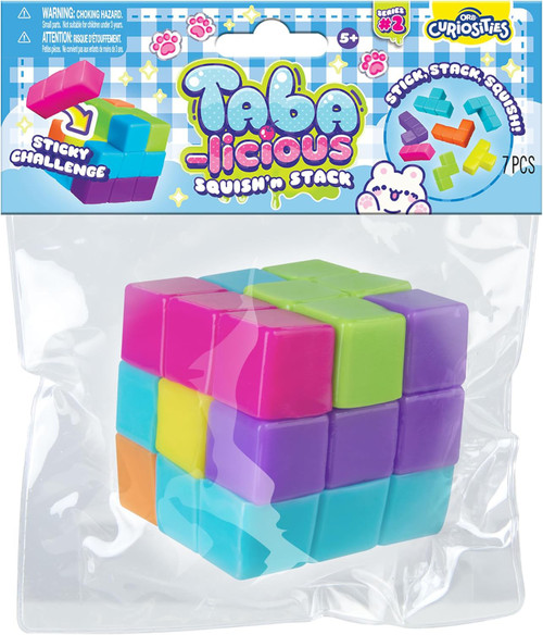 Taba-Licious Squish'N Stack 3-Inch Squeeze Toy、ToyWiz、kayou