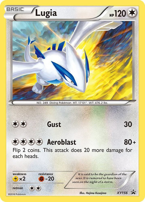 Pokemon XY Promo Promo Lugia XY156 Moderately Played、ToyWiz、kayou
