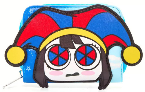 The Amazing Digital Circus Pomni Sky Mini Zipper Wallet Bioworld
