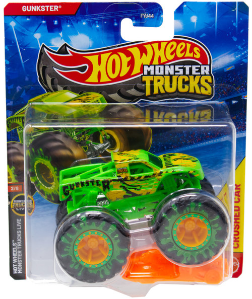 Hot Wheels Monster Trucks LIVE Gunkster Diecast Car 2026、ToyWiz、kayou