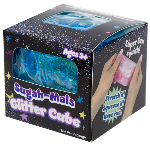 Sugah-Mals Glitter Cube BLUE Sugar Squishy Toy、ToyWiz、kayou