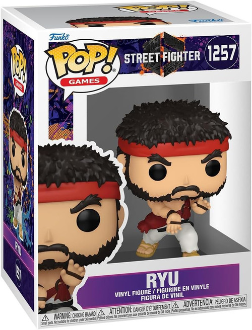 Funko Street Fighter 6 POP Games Ryu Vinyl Figure 1257 - ToyWiz