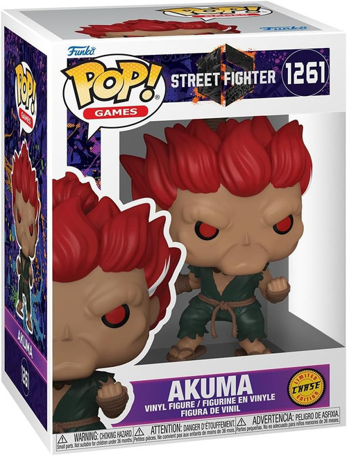 Funko Street Fighter 6 POP! Games Akuma Vinyl Figure #1261 Chase Version (Pre-Order ships September)、ToyWiz、kayou