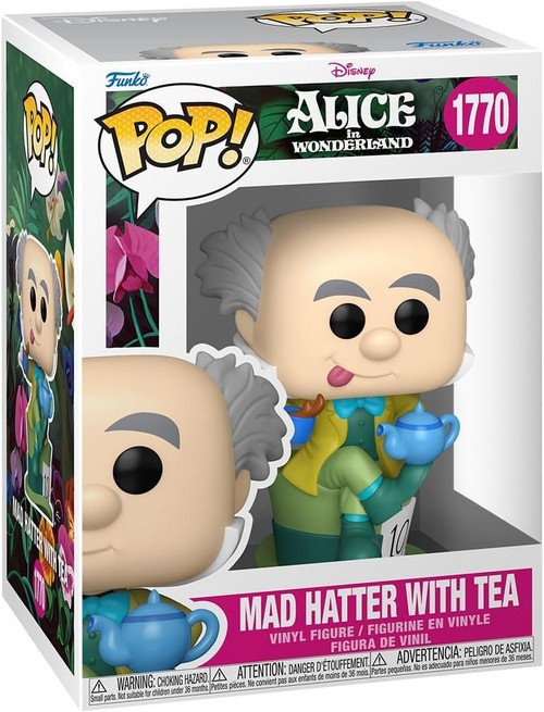 Funko Alice in Wonderland POP! Disney Mad Hatter Vinyl Figure #1770 With Tea (Pre-Order ships September)、ToyWiz、kayou