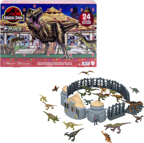Jurassic Park MINIS Island Visitor Advent Calendar、ToyWiz、kayou