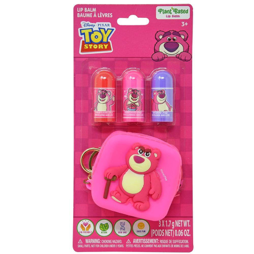 Disney / Pixar Toy Story Lotso Lip Balm Bag Charm Set、ToyWiz、kayou