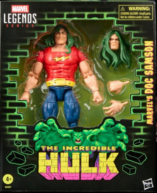The Incredible Hulk Marvel Legends Doc Samson Action Figure、ToyWiz、kayou