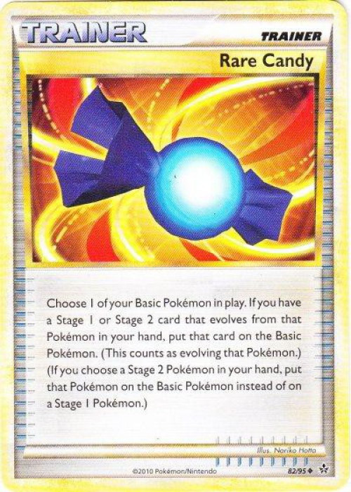 Pokemon HeartGold & Soulsilver Unleashed Uncommon Rare Candy #82 Moderately Played、ToyWiz、kayou