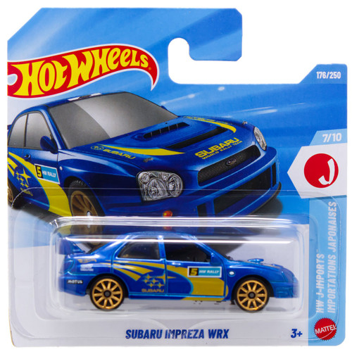Hot Wheels HW J-Imports Subaru Impreza WRX Diecast Car、ToyWiz、kayou