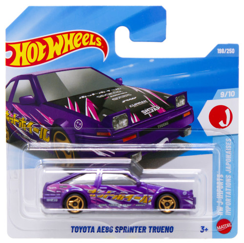 Hot Wheels HW J-Imports Toyota AE86 Sprinter Trueno Diecast Car、ToyWiz、kayou