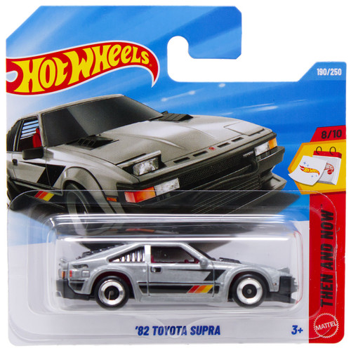 Hot Wheels Then & Now '82 Toyota Supra Diecast Car、ToyWiz、kayou