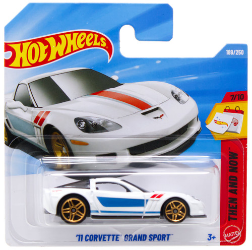 Hot Wheels Then & Now '11 Corvette Grand Sport Diecast Car、ToyWiz、kayou