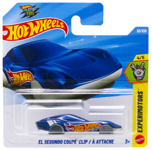 Hot Wheels Experimotors El Segundo Coupe Clip Diecast Car、ToyWiz、kayou