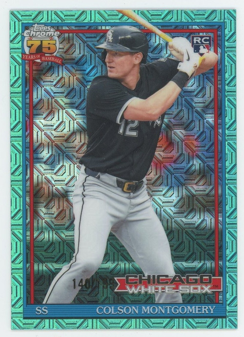 MLB 2026 Topps Series 2 Baseball 140/199 1991 Chrome Mojo Colson Montgomery #91C2-12 Rookie、ToyWiz、kayou