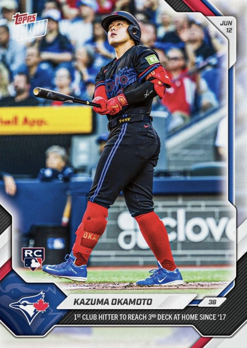 MLB Toronto Blue Jays 2026 NOW Baseball Kazuma Okamoto #321 Rookie、ToyWiz、kayou
