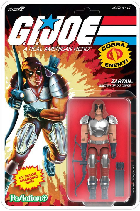 GI Joe ReAction+ Zartan Action Figure Comic、ToyWiz、kayou