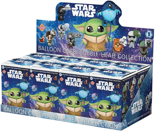 Star Wars Balloon Cosbi Bobble Head Mystery Box 8 Packs、ToyWiz、kayou