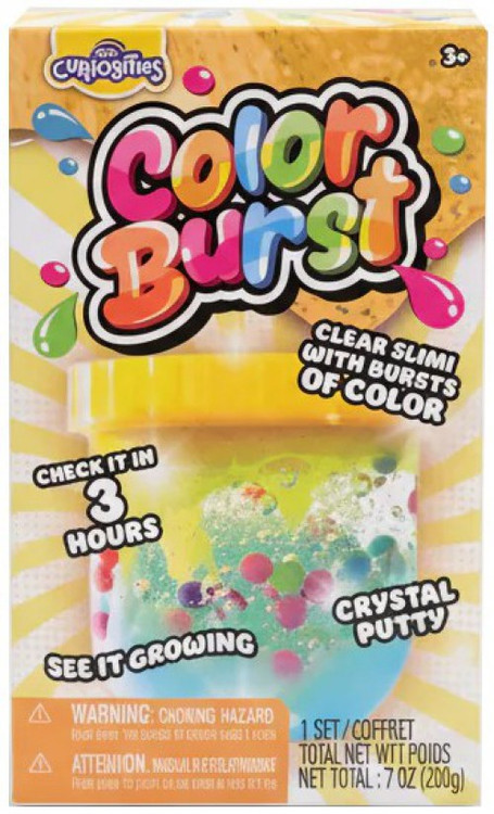 Color Burst Crystal Putty YELLOW 7 Oz、ToyWiz、kayou