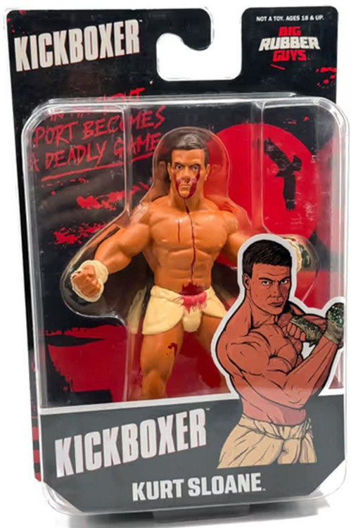Big Rubber Guys Kickboxer Kurt Sloane 8-Inch Bendable Figure Bloody (Pre-Order ships September)、ToyWiz、kayou