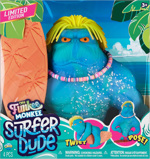 Funkee Monkee Surfer Dude 8.5-Inch JUMBO Stretchy Figure、ToyWiz、kayou