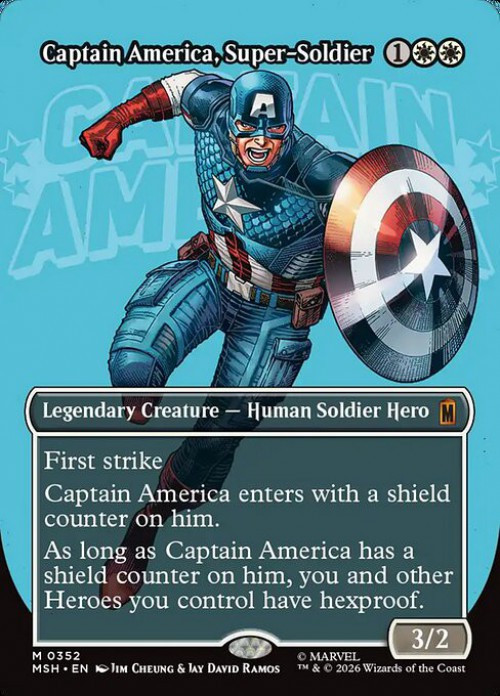 captain america mtg cards Secret Lair: Secret Lair x Marvel's (Non-Foil Edition) : Toys & Games attach up to one target Equipment you control to Captain America. Captain America, Skybound, Marvel Super