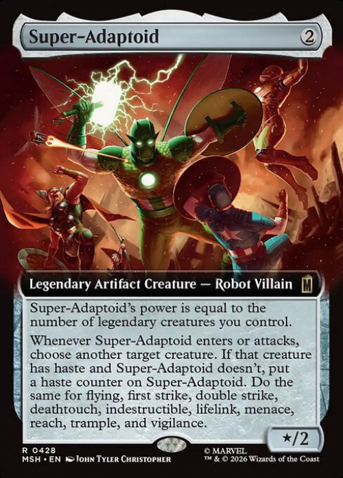 Magic The Gathering Marvel Super Heroes Single Card Rare Super