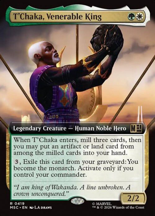 Magic The Gathering Marvel Super Heroes Commander Single Card Rare