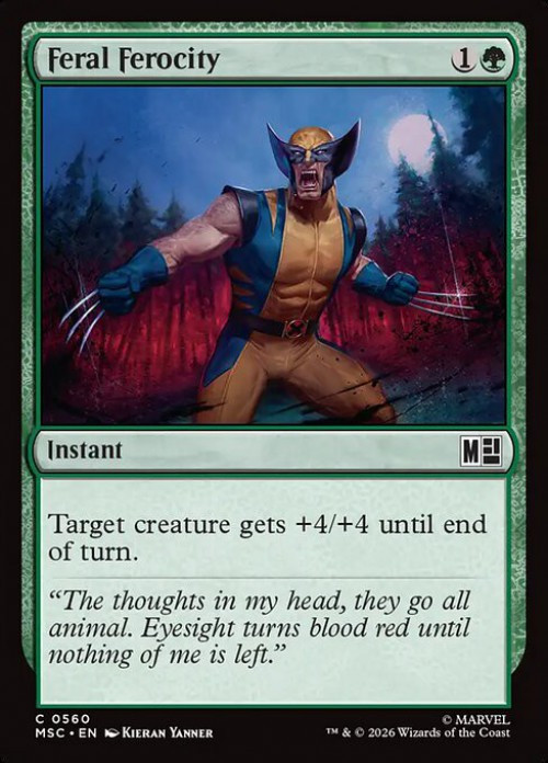 Magic The Gathering Marvel Super Heroes Commander Single Card