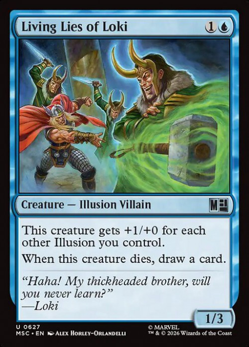 loki mtg card INSANE POWERHOUSE Commander: Loki, God of Lies!! it enters with an additional loyalty counter on it if its a planeswalker Loki MTG