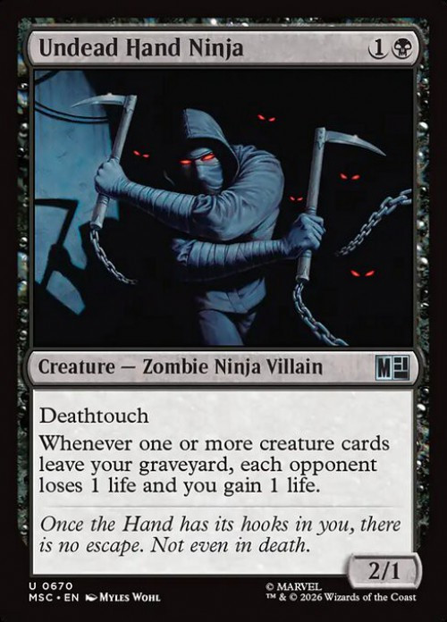 Magic The Gathering Marvel Super Heroes Commander Single Card