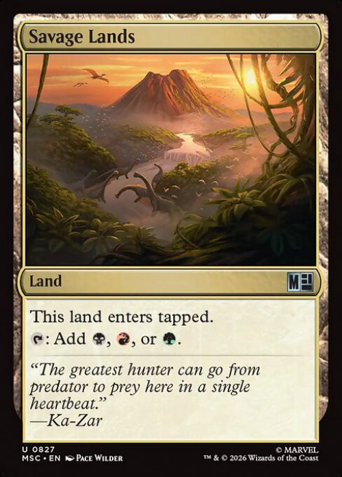 Magic The Gathering Marvel Super Heroes Commander Single Card