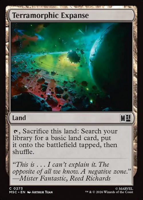 Magic The Gathering Marvel Super Heroes Commander Single Card