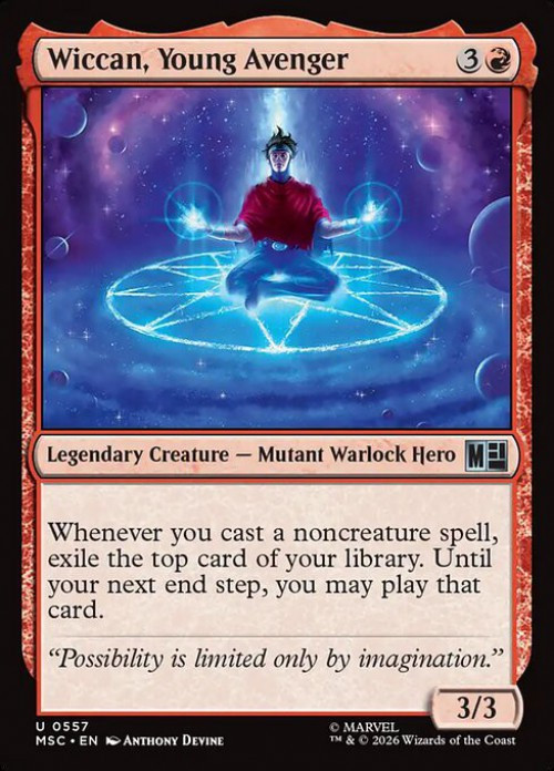 Magic The Gathering Marvel Super Heroes Commander Single Card